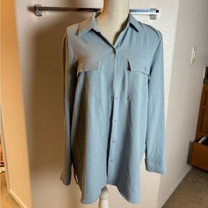 Hilary Radley Sky Blue Top